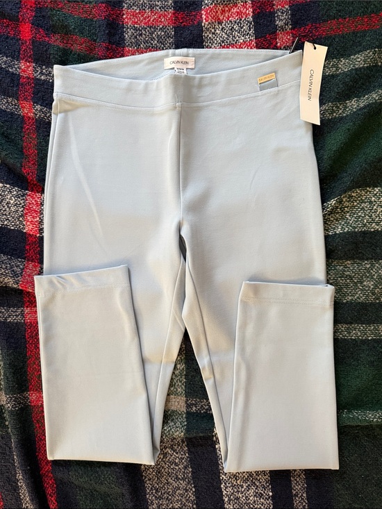 Calvin Klein Pants - Calvin Klein Pale Blue Ponte Leggings